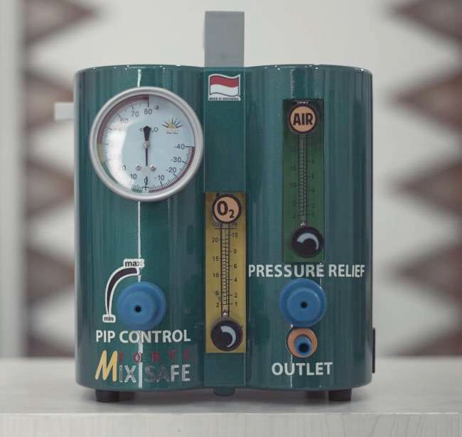 Mix Safe Transport - Alat Elektromedik Neonatus dan Sistem CPAP untuk Dukungan Pernapasan