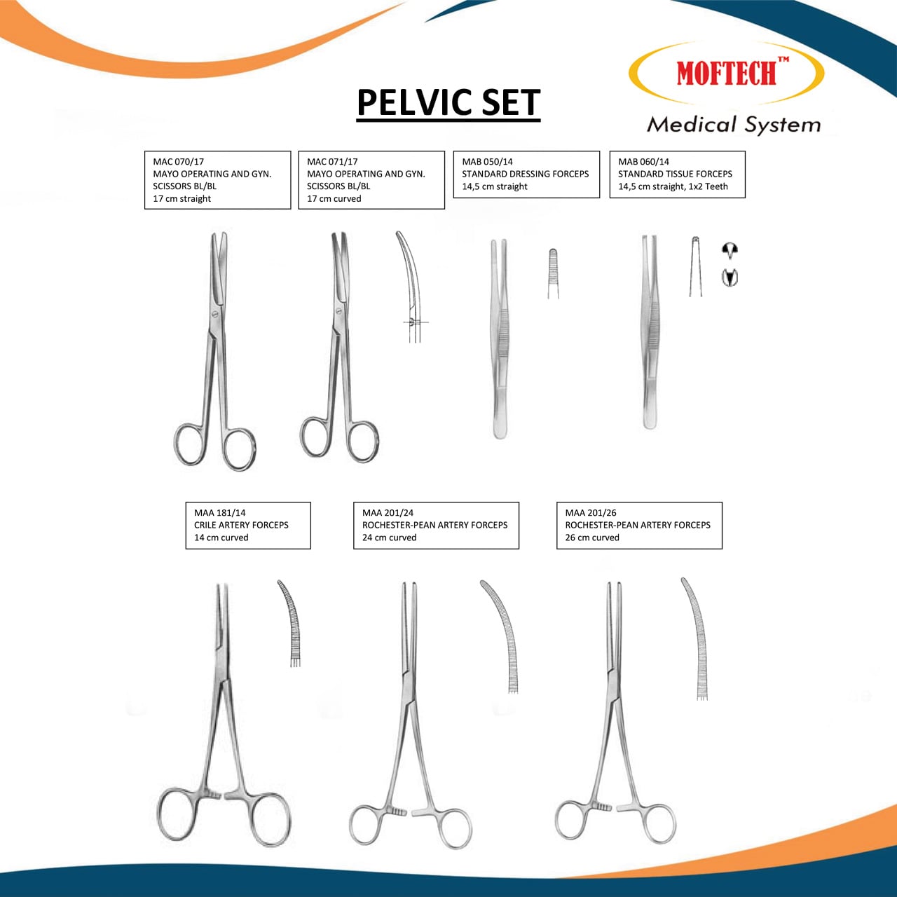 MOFTECH Pelvic Set