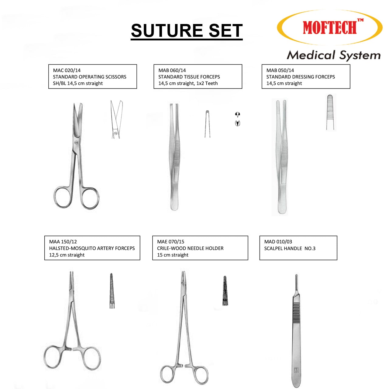 MOFTECH Suture Set